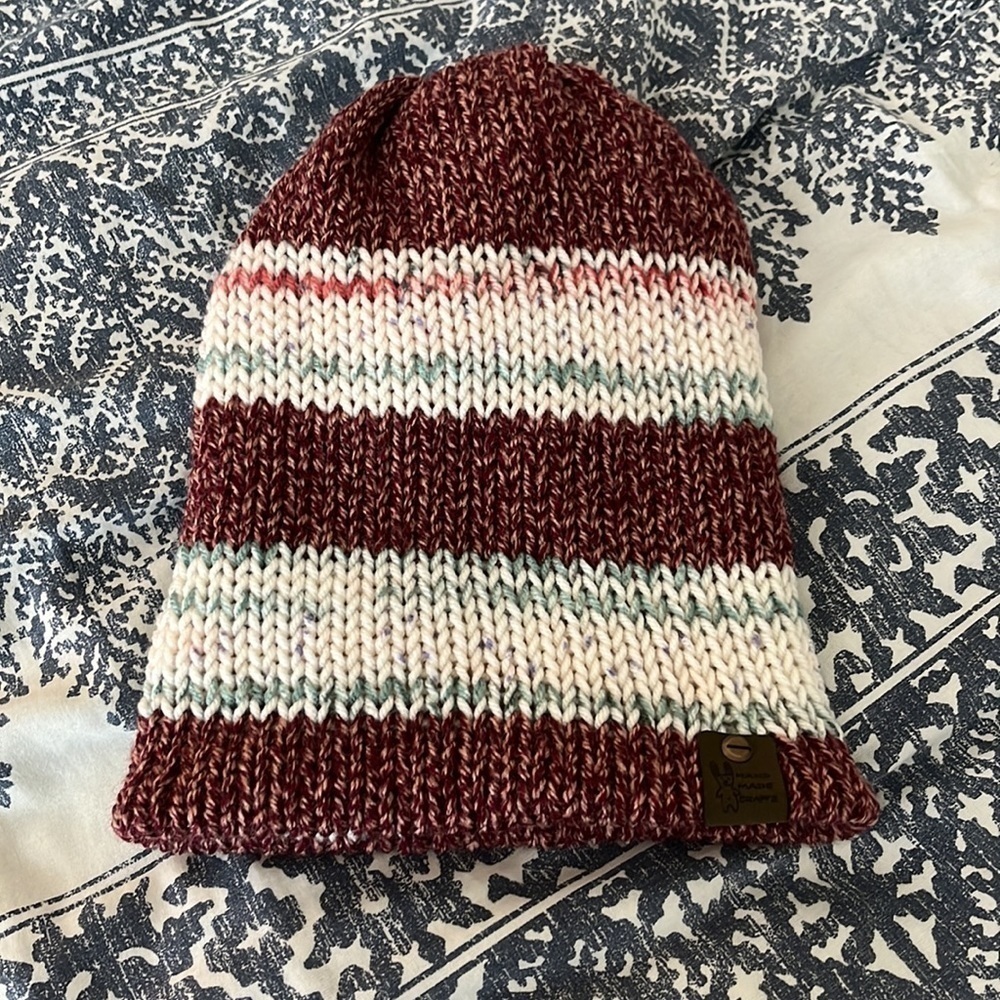 Handmade Fall Knit Beanie - Picture 3 of 3